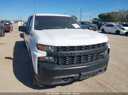 Lot #2995287041 2020 CHEVROLET SILVERADO 1500 4WD  STANDARD BED WT