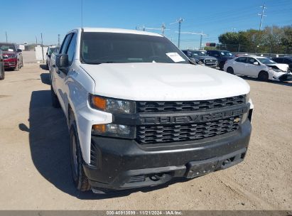 Lot #2995287041 2020 CHEVROLET SILVERADO 1500 4WD  STANDARD BED WT