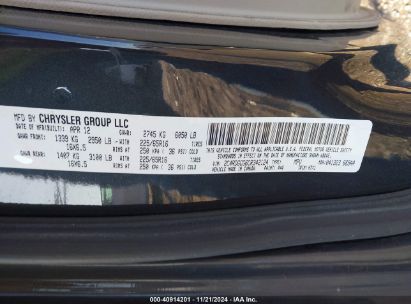 Lot #3005343630 2012 DODGE GRAND CARAVAN SXT