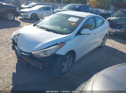 Lot #3035082315 2013 HYUNDAI ELANTRA GLS