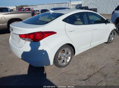 Lot #3035082315 2013 HYUNDAI ELANTRA GLS