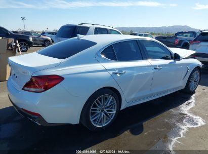 Lot #3053066577 2020 GENESIS G70 2.0T RWD