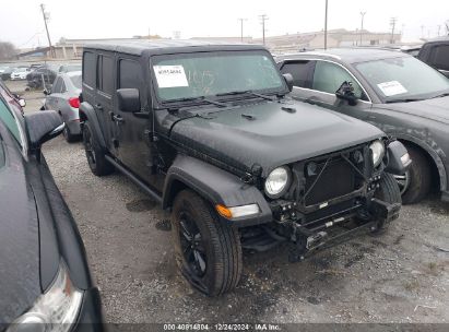 Lot #3035090068 2020 JEEP WRANGLER UNLIMITED SPORT ALTITUDE 4X4