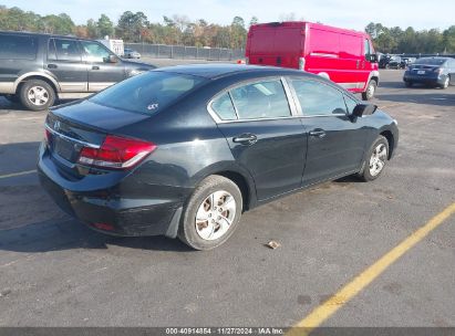 Lot #3035070142 2015 HONDA CIVIC LX