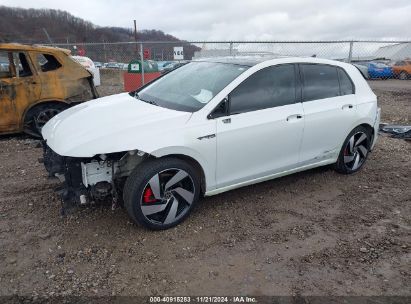 Lot #3052074432 2022 VOLKSWAGEN GOLF GTI 2.0T SE