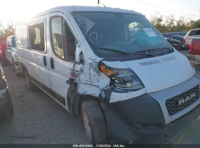 Lot #3021953897 2021 RAM PROMASTER 2500 LOW ROOF 136 WB