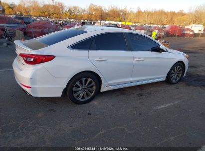 Lot #3035070055 2015 HYUNDAI SONATA SPORT