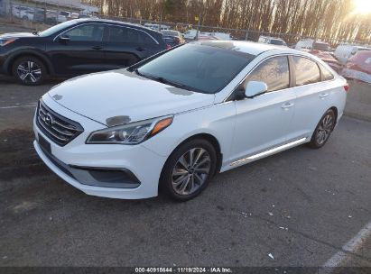 Lot #3035070055 2015 HYUNDAI SONATA SPORT