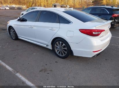 Lot #3035070055 2015 HYUNDAI SONATA SPORT