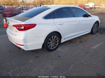 Lot #3035070055 2015 HYUNDAI SONATA SPORT