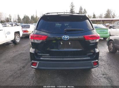 Lot #3035093861 2019 TOYOTA HIGHLANDER HYBRID LIMITED PLATINUM