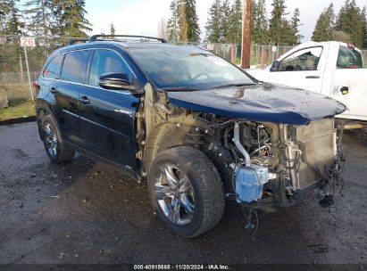 Lot #3035093861 2019 TOYOTA HIGHLANDER HYBRID LIMITED PLATINUM