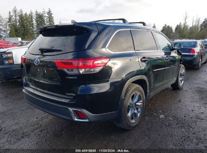 Lot #3035093861 2019 TOYOTA HIGHLANDER HYBRID LIMITED PLATINUM