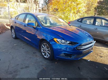 Lot #3035070053 2017 FORD FUSION SE