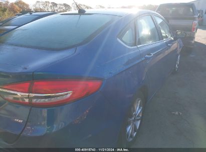 Lot #3035070053 2017 FORD FUSION SE