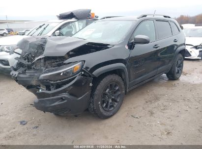 Lot #3052074415 2019 JEEP CHEROKEE TRAILHAWK 4X4