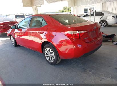 Lot #3035070049 2018 TOYOTA COROLLA LE