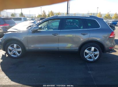 Lot #3037522471 2012 VOLKSWAGEN TOUAREG TDI LUX