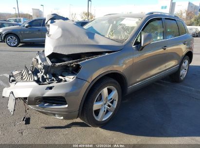 Lot #3037522471 2012 VOLKSWAGEN TOUAREG TDI LUX