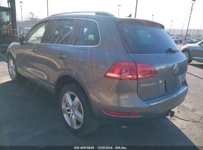 Lot #3037522471 2012 VOLKSWAGEN TOUAREG TDI LUX