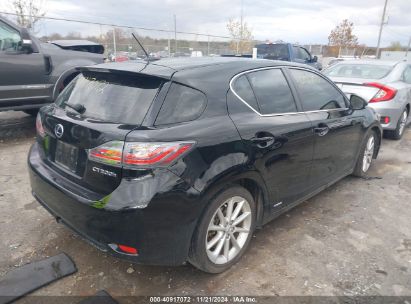 Lot #3066300073 2012 LEXUS CT 200H PREMIUM