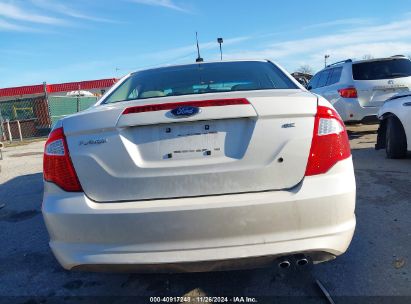 Lot #3035070012 2010 FORD FUSION SE