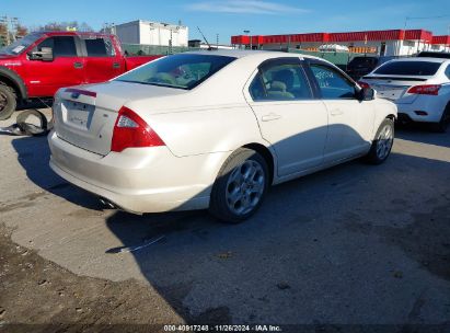 Lot #3035070012 2010 FORD FUSION SE