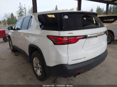 Lot #3035094153 2023 CHEVROLET TRAVERSE AWD LS