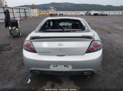 Lot #3056062869 2008 HYUNDAI TIBURON GS