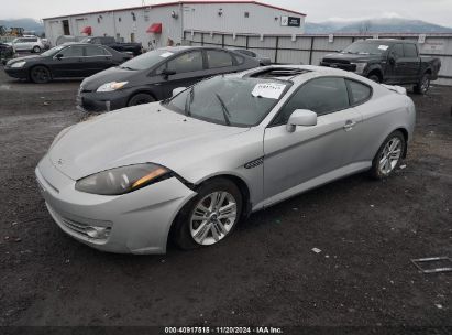 Lot #3056062869 2008 HYUNDAI TIBURON GS