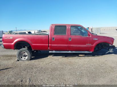 Lot #3051073846 2003 FORD F-350 LARIAT/XL/XLT