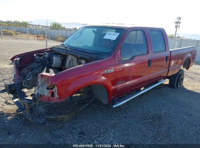 Lot #3051073846 2003 FORD F-350 LARIAT/XL/XLT