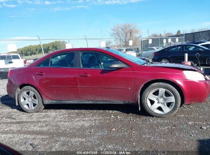 Lot #3035069998 2009 PONTIAC G6