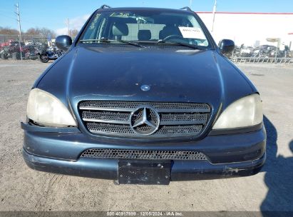 Lot #3037541997 2001 MERCEDES-BENZ ML 320