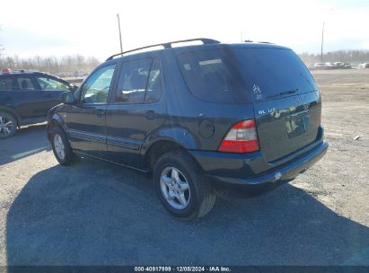 Lot #3037541997 2001 MERCEDES-BENZ ML 320