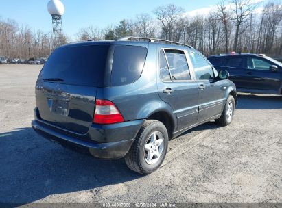 Lot #3037541997 2001 MERCEDES-BENZ ML 320