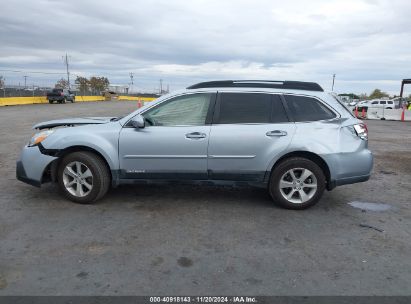 Lot #3035094141 2014 SUBARU OUTBACK 2.5I LIMITED