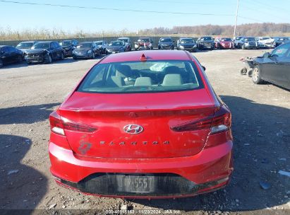 Lot #3035069980 2019 HYUNDAI ELANTRA SEL