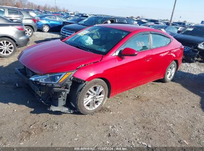 Lot #3035069980 2019 HYUNDAI ELANTRA SEL