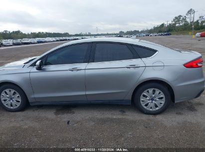 Lot #2992834086 2020 FORD FUSION S