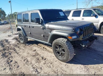 Lot #3049470377 2021 JEEP WRANGLER UNLIMITED WILLYS 4X4