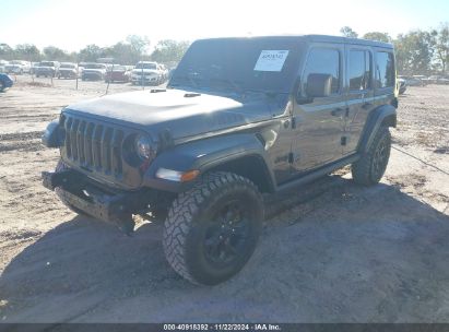 Lot #3049470377 2021 JEEP WRANGLER UNLIMITED WILLYS 4X4