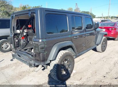 Lot #3049470377 2021 JEEP WRANGLER UNLIMITED WILLYS 4X4