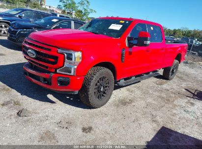 Lot #3050079026 2022 FORD F-250 LARIAT