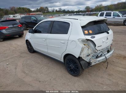 Lot #3035069964 2020 MITSUBISHI MIRAGE LE