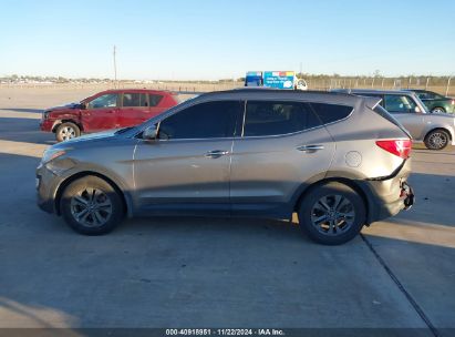 Lot #3051078819 2014 HYUNDAI SANTA FE SPORT 2.4L