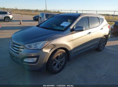 Lot #3051078819 2014 HYUNDAI SANTA FE SPORT 2.4L