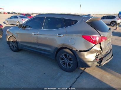 Lot #3051078819 2014 HYUNDAI SANTA FE SPORT 2.4L