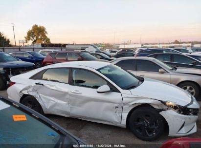 Lot #3048046692 2022 HYUNDAI ELANTRA SEL