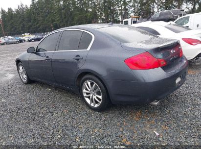 Lot #3035094114 2007 INFINITI G35X